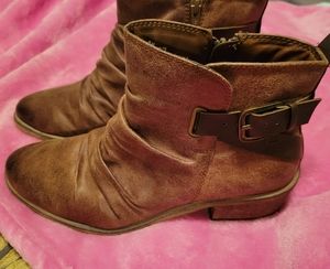 Baretrap Penne Brown Bootie EUC
